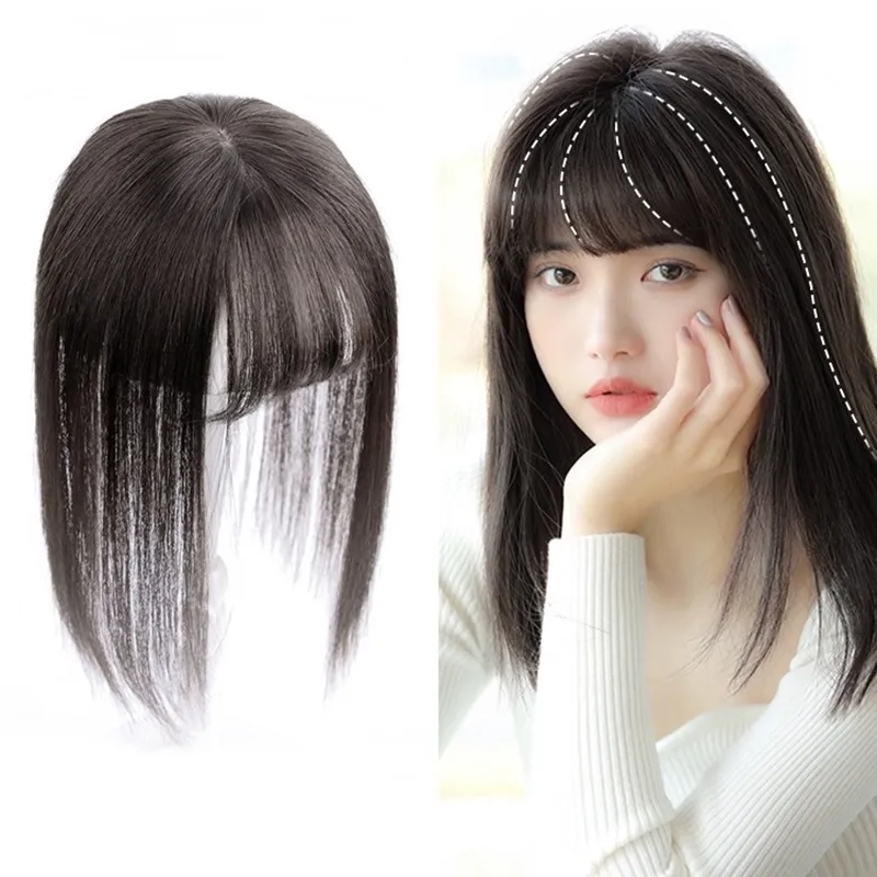 【巴黎精品】真髮髮片(遞針頭旋輕薄補髮女假髮2色a1fn29) 歷史價格詳細信息