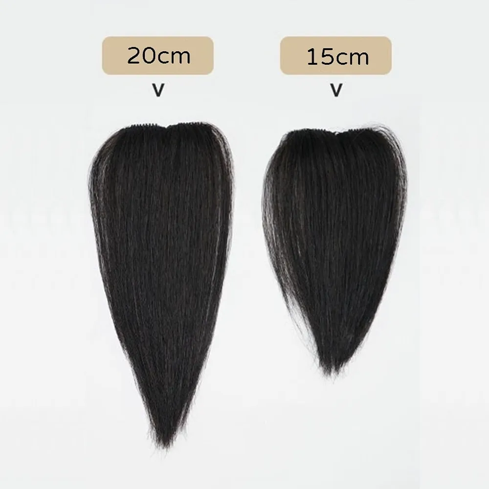 假髮片女手織全遞針頭頂補發真人發蓬鬆增發量自然遮白髮真發發片 歷史價格詳細信息