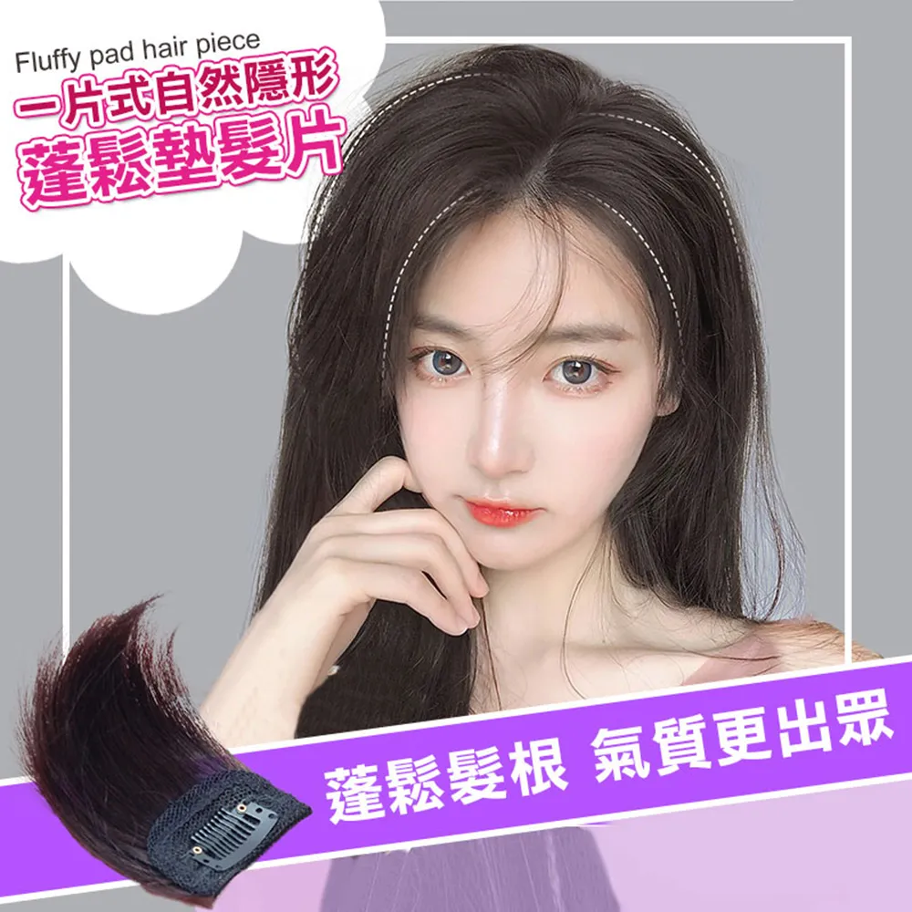 一片式自然隱形蓬鬆墊髮片(加寬款 2入組) 歷史價格詳細信息