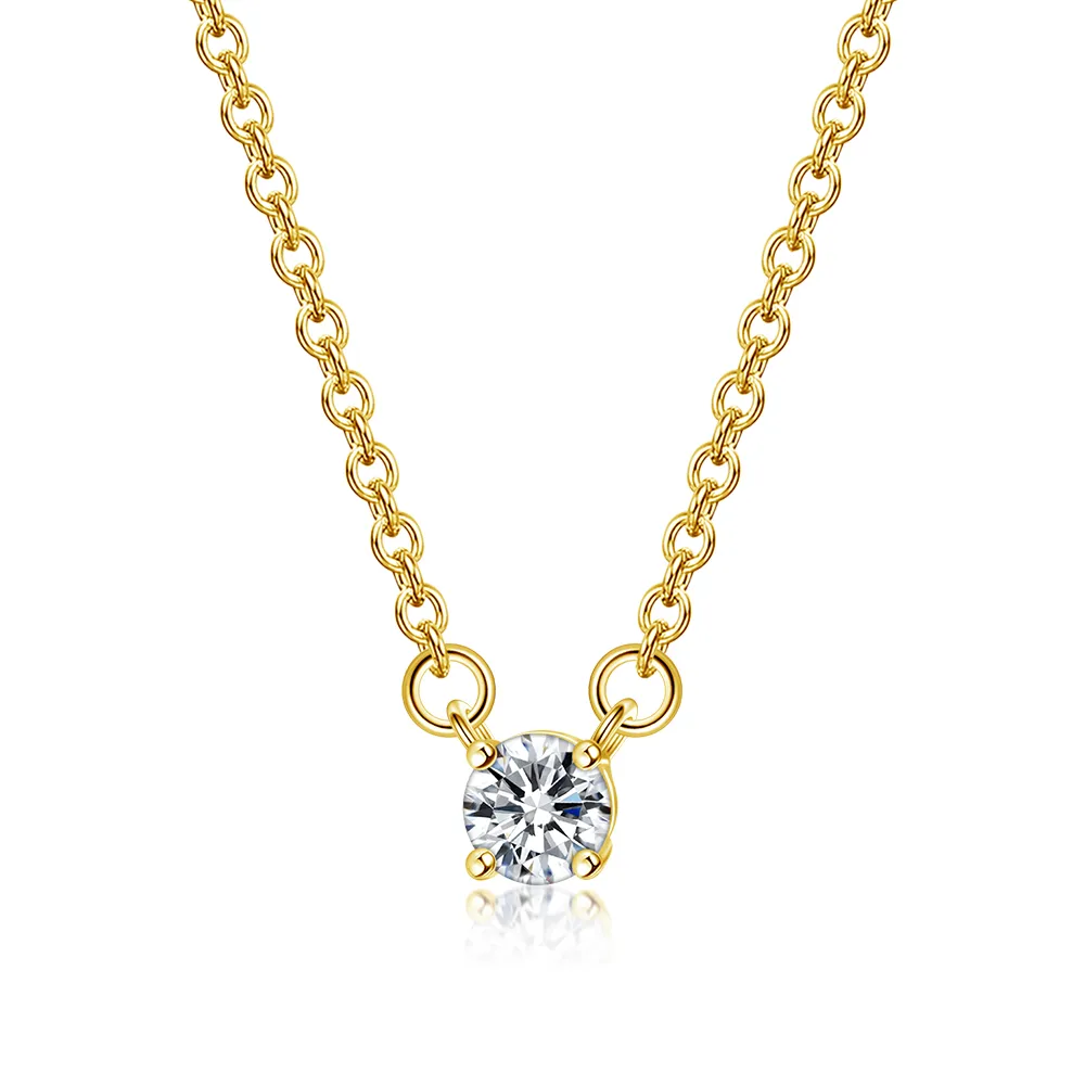 GIUMKA 925純銀項鍊 心動時分跳舞石系列 MNS08031 歷史價格詳細信息