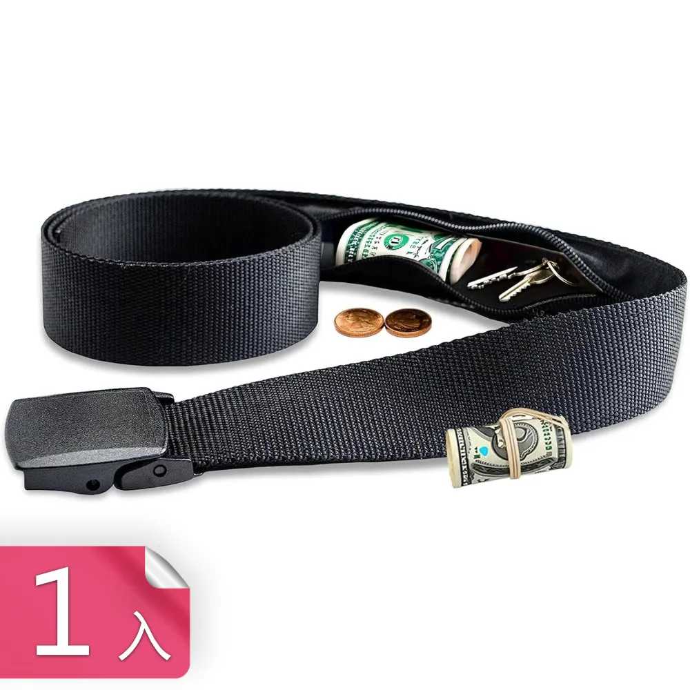 【茉家】隱藏式旅用防搶錢包腰帶-1入 價格比較,價格查詢,歷史價格詳細信息
