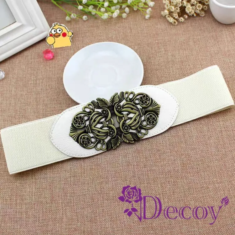 【Decoy】古銅方框＊典雅細真牛皮皮帶/咖 歷史價格詳細信息