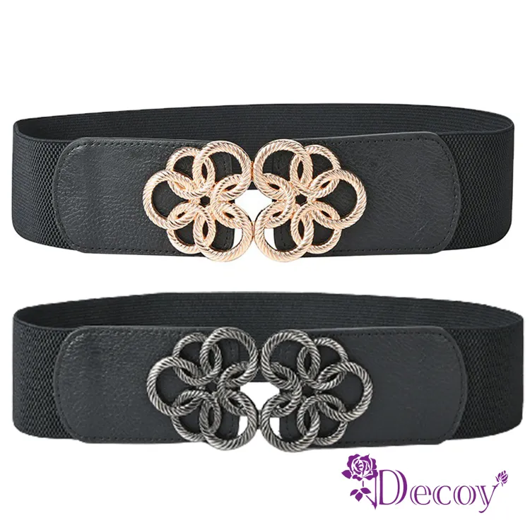 【Decoy】纏綿金線＊復古彈性腰封/白 歷史價格詳細信息