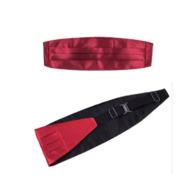 拉福，新郎結婚男腰帶腰封領結糾糾(腰封+領結+口袋巾) 大紅 歷史價格詳細信息