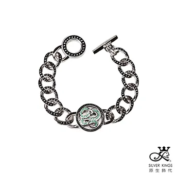 原生飾代SilverKings-飛向陽光-頂級白鋼工藝-搭配質感細膩美國黑牛皮繩 歷史價格詳細信息