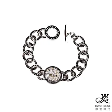 原生飾代SilverKings-心塵(墜子)-頂級白鋼工藝-搭配質感細膩美國黑牛皮繩 歷史價格詳細信息