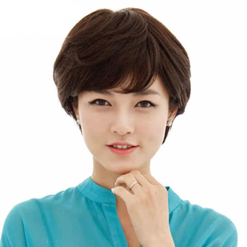 女假髮整頂真髮絲-蓬鬆短捲髮自然舒適美髮用品2色73vc4【巴黎精品】 歷史價格詳細信息