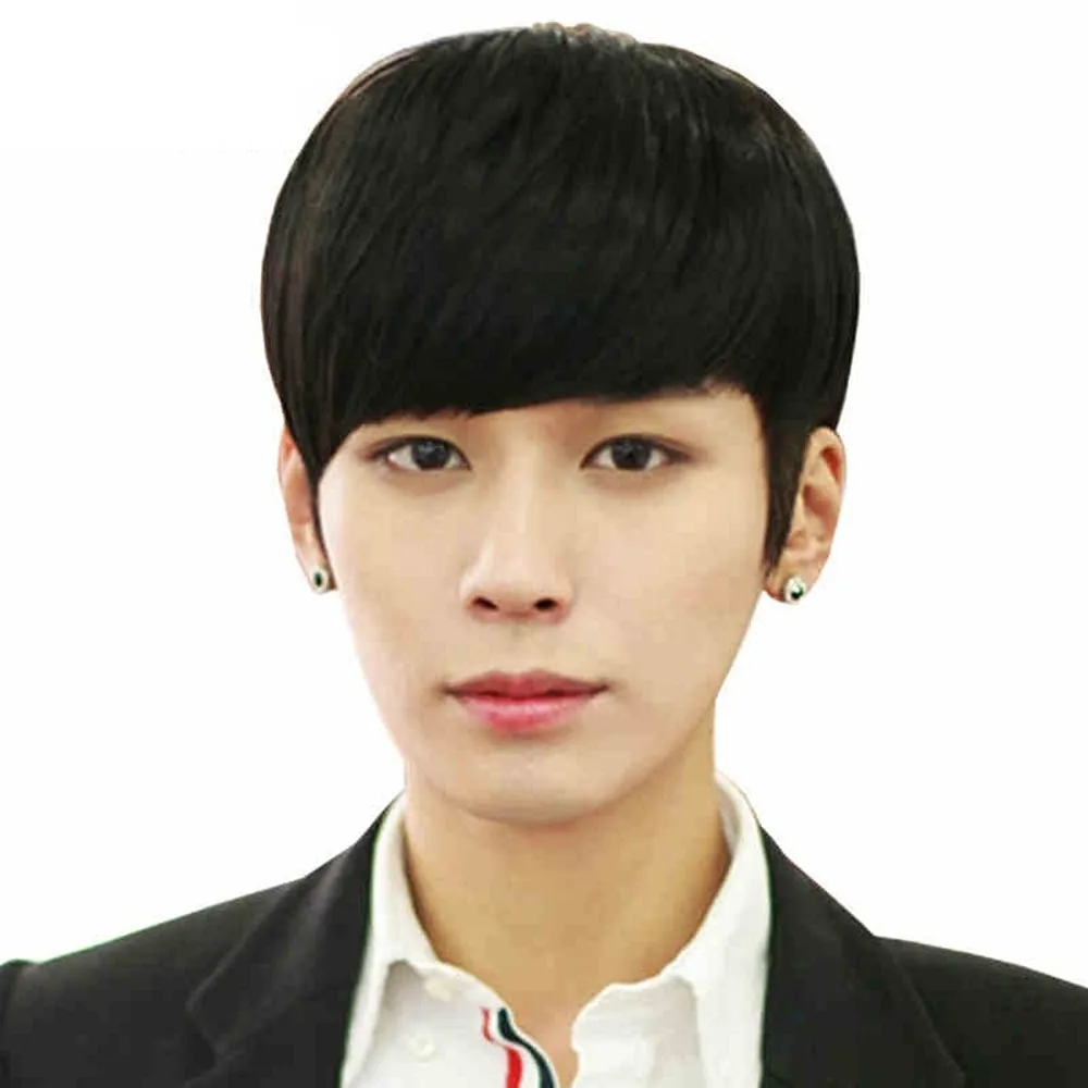 逼真髮絲 ◎送髮網◎韓國頂級高溫絲~可燙!!仿真齊瀏海可愛超萌長直髮 全頂式假髮 送髮網 8814 歷史價格詳細信息