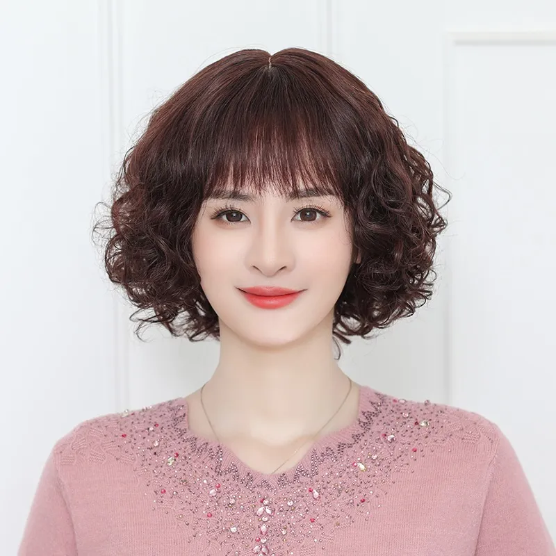 女假髮整頂真髮絲-短髮時尚自然修臉波波頭母親節禮物3色74ai9【巴黎精品】 歷史價格詳細信息