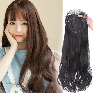 狐狸姬，3D補頭頂空氣流海減齡造型假髮 歷史價格詳細信息