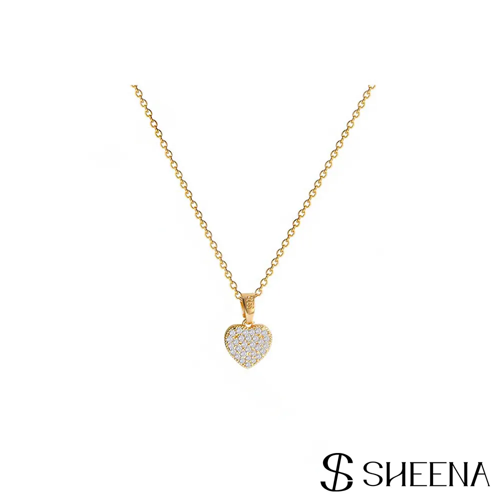 【SHEENA】立體方塊鋯石項鍊-紅 歷史價格詳細信息