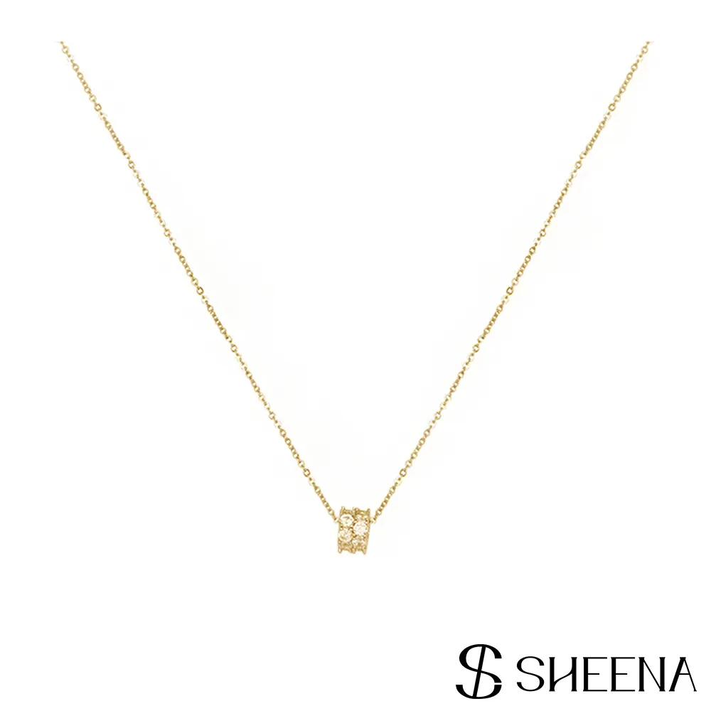 【SHEENA】閃耀轉輪吊墜項鍊-玫瑰金 歷史價格詳細信息