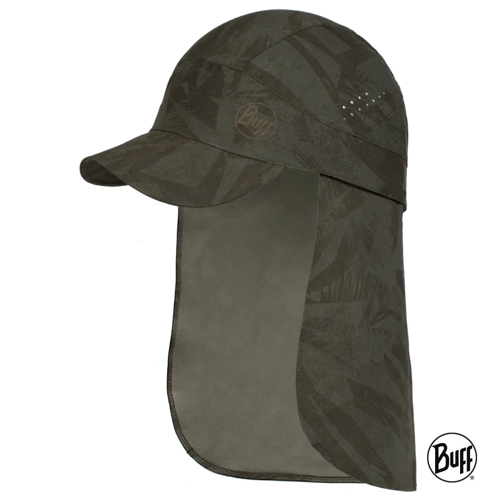 【西班牙 BUFF】可拆式護頸帽.休閒運動兩用防晒帽.遮陽帽.鴨舌帽.棒球帽_BF125341 叢林墨綠 歷史價格詳細信息
