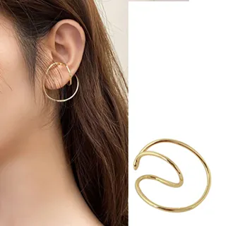 Charme 韓國新品 長流蘇水晶寶石造型耳夾 歷史價格詳細信息