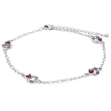 【Charme】甜心紫漾心型方晶鋯石 項鍊 歷史價格詳細信息