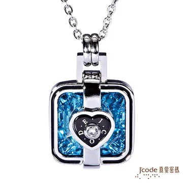 J’code真愛密碼 藍海情人黃金/純銀/水晶墜子 送項鍊 歷史價格詳細信息