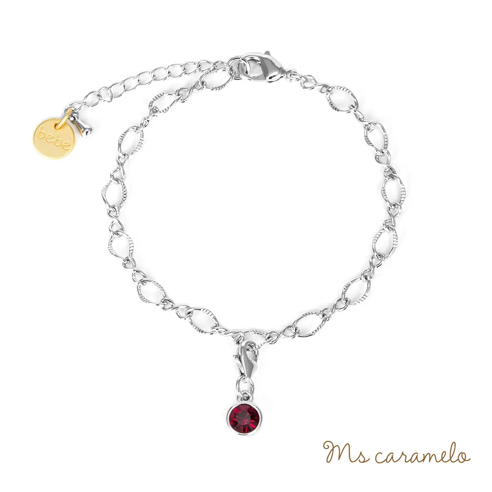 【焦糖小姐 Ms caramelo】讓佩戴者內心愉快 紅水晶項鍊 (K黃款) 歷史價格詳細信息