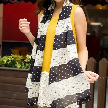 Charme 韓國流行 大點點緞面雪紡花朵髮圈 粉色 歷史價格詳細信息