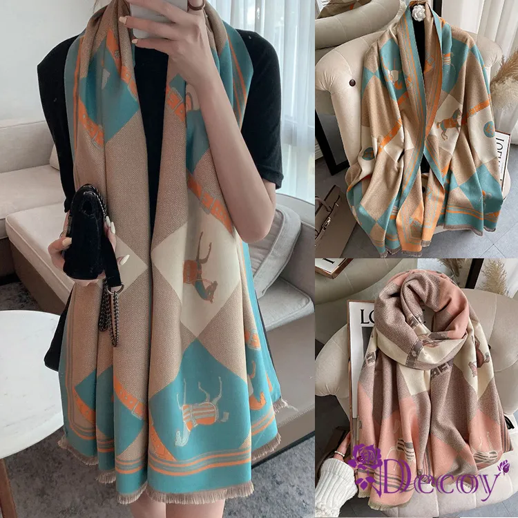 【Decoy】馬雅文明＊湛藍透膚輕柔圍巾 歷史價格詳細信息