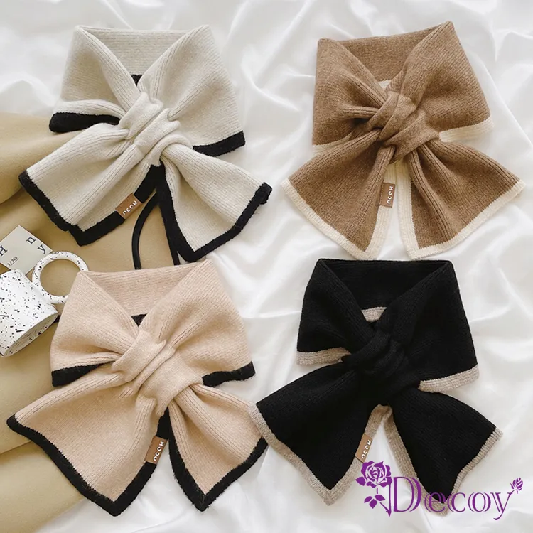 【Decoy】撞色木馬＊菱格加大流蘇披肩圍巾/顏色可選 歷史價格詳細信息