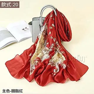 高檔仿絲方巾絲巾女春秋2024新款百搭職業護頸圍脖領巾桑蠶絲圍巾現貨絲巾圍巾【兩件起出貨】 歷史價格詳細信息