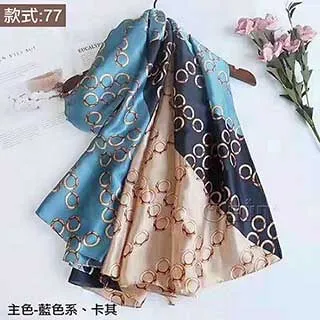 高檔仿絲方巾絲巾女春秋2024新款百搭職業護頸圍脖領巾桑蠶絲圍巾現貨絲巾圍巾【兩件起出貨】 歷史價格詳細信息
