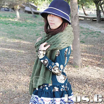 Lus.G 韓版素面細針織鬚邊大圍巾-共3色 歷史價格詳細信息