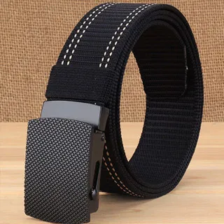 【拉福】比爾多孔帆布男腰帶皮帶(可選色) 歷史價格詳細信息