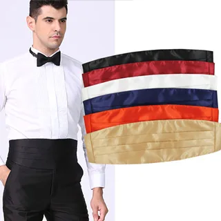 拉福，新郎結婚男腰帶腰封領結糾糾(腰封+領結+口袋巾) 大紅 歷史價格詳細信息