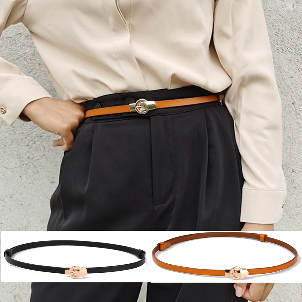 真皮細腰帶女玫瑰花裝飾毛衣時尚裝飾連衣裙收腰裙子皮帶百搭西裝大衣腰帶-促銷 歷史價格詳細信息