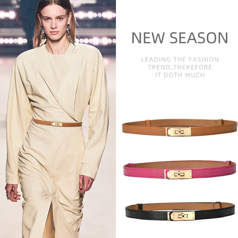 FoxBi.金柳葉子腰封真皮細腰封腰帶皮帶 歷史價格詳細信息