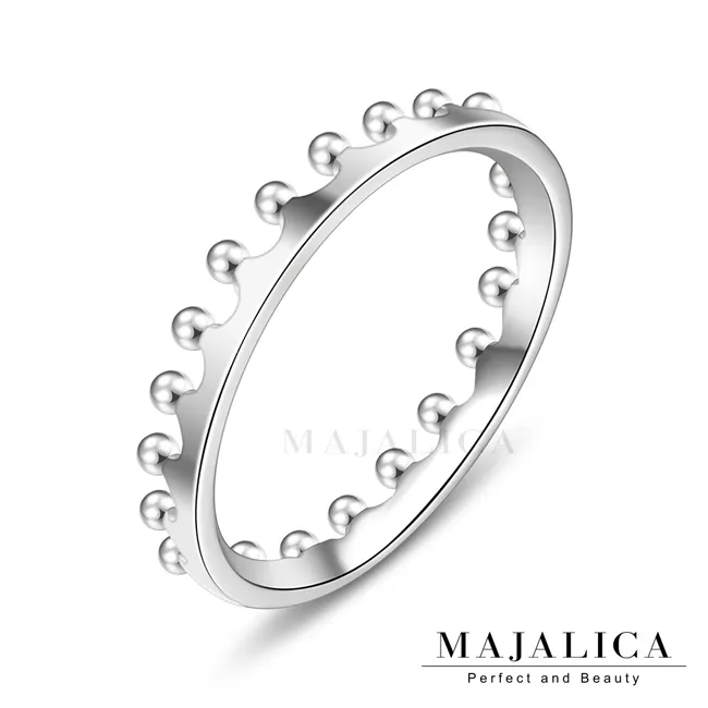 Majalica 925純銀戒指尾戒 王室皇冠 PR9038 歷史價格詳細信息