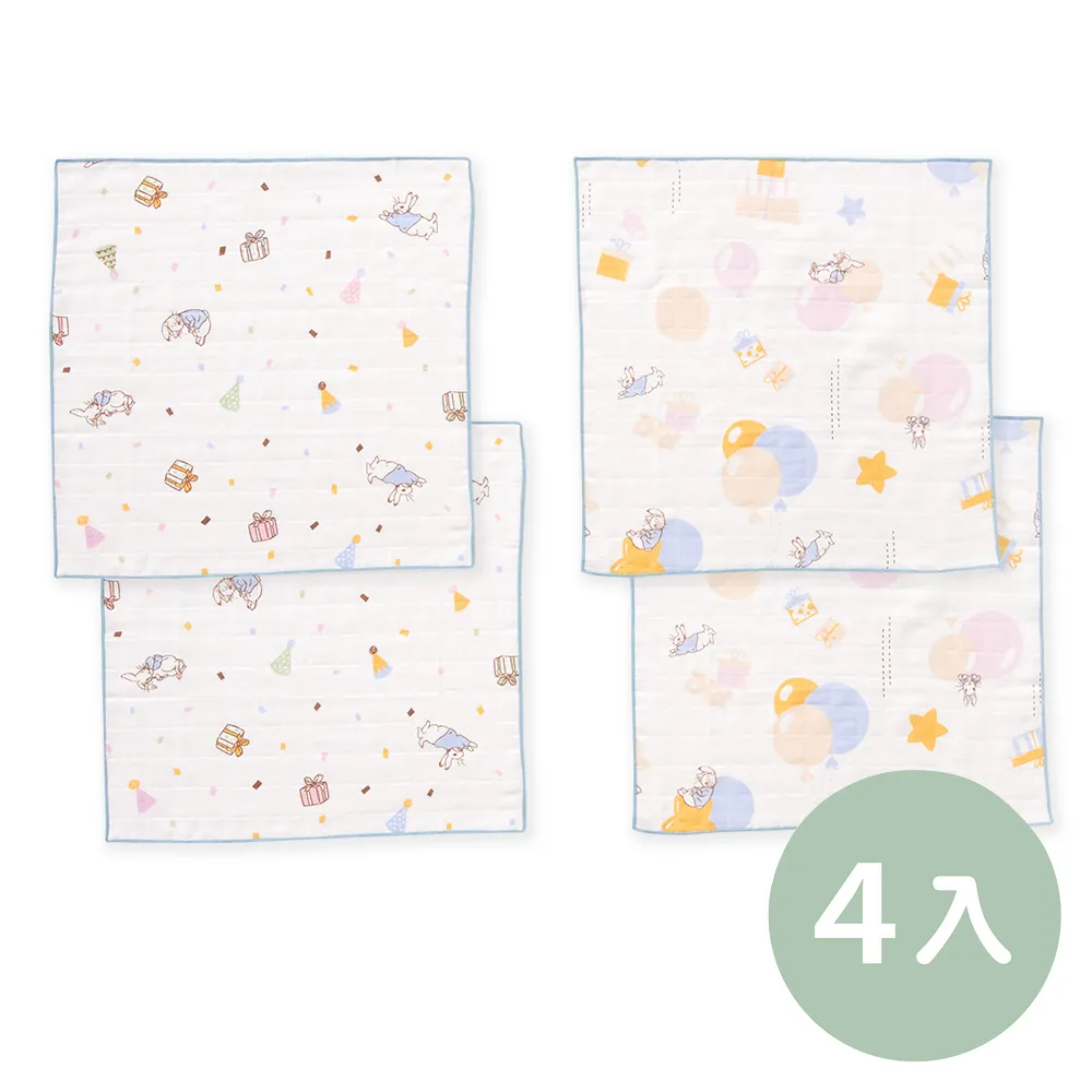 【奇哥】比得兔天絲紗布大包巾 120x120cm(2入) 歷史價格詳細信息