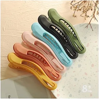 法式氣質磨砂髮夾女夏季鯊魚夾子後腦勺盤髮抓夾大號板夾髮飾 歷史價格詳細信息