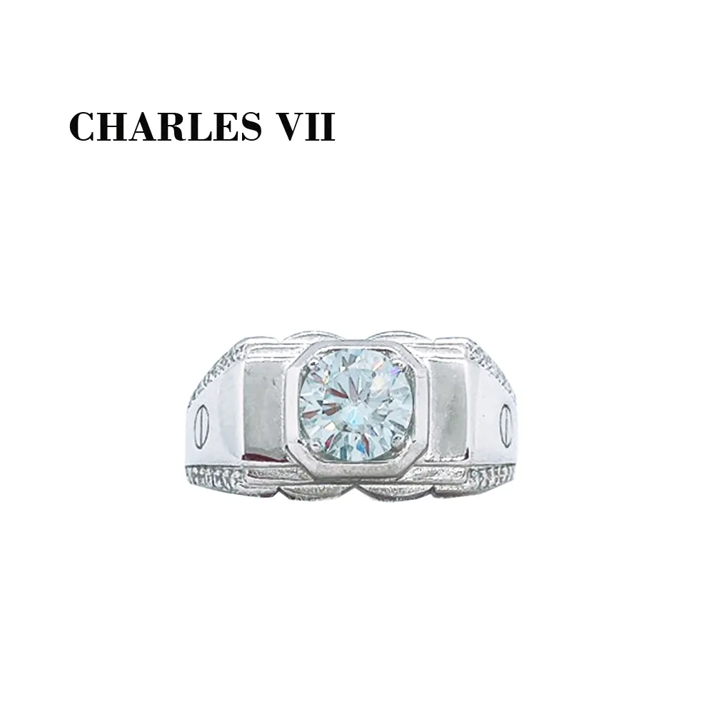 CHARLES VII 查爾七世 皇家訂製款一克拉女鑽戒/純銀戒台-清新甜美 歷史價格詳細信息