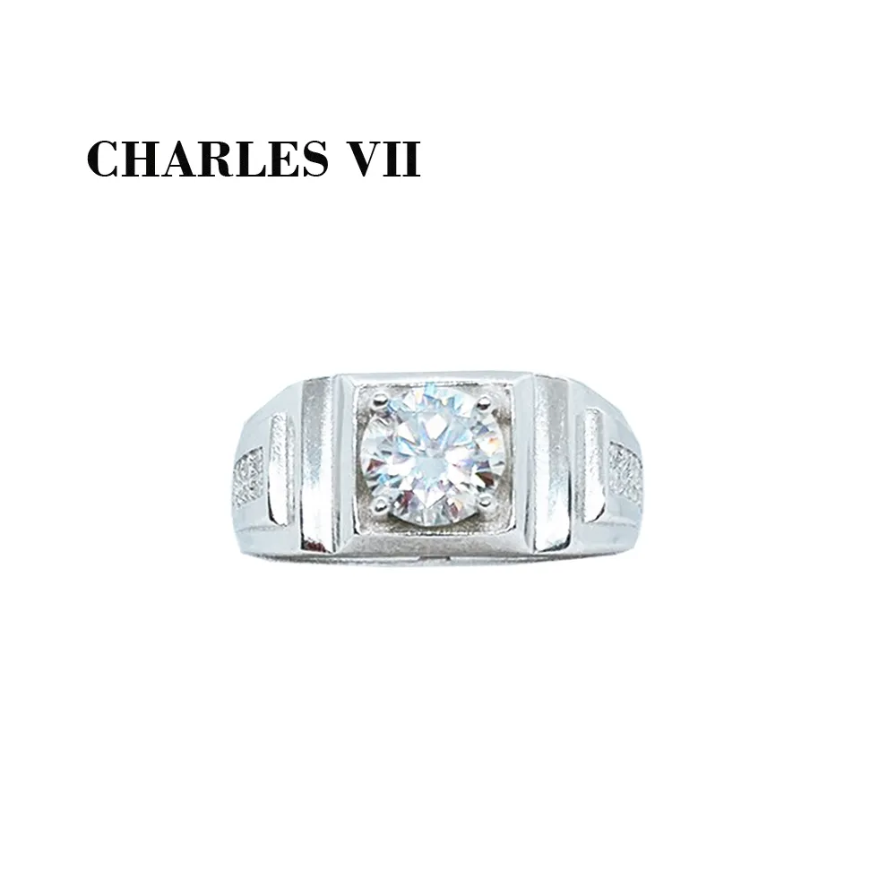 CHARLES VII 查爾七世 皇家訂製款一克拉女鑽戒/純銀戒台-清新甜美 歷史價格詳細信息
