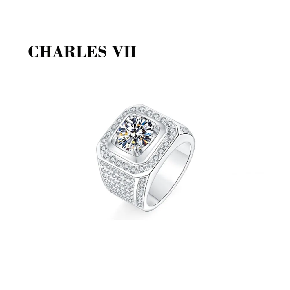 CHARLES VII 查爾七世 皇家訂製款一克拉女鑽戒/純銀戒台-清新甜美 歷史價格詳細信息