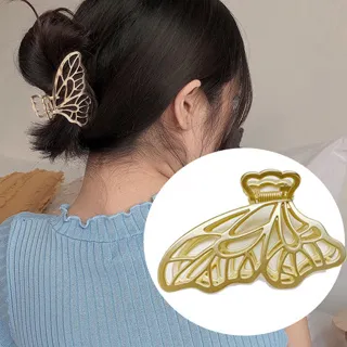 Charme 韓國流行優雅質感三角造型金屬抓夾 豹紋 歷史價格詳細信息