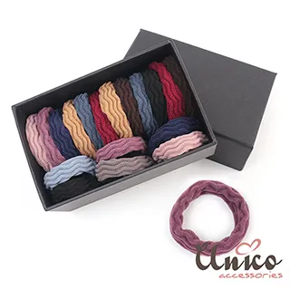 UNICO 超質感仿豹紋紋路花朵加粗髮圈/髮繩 歷史價格詳細信息
