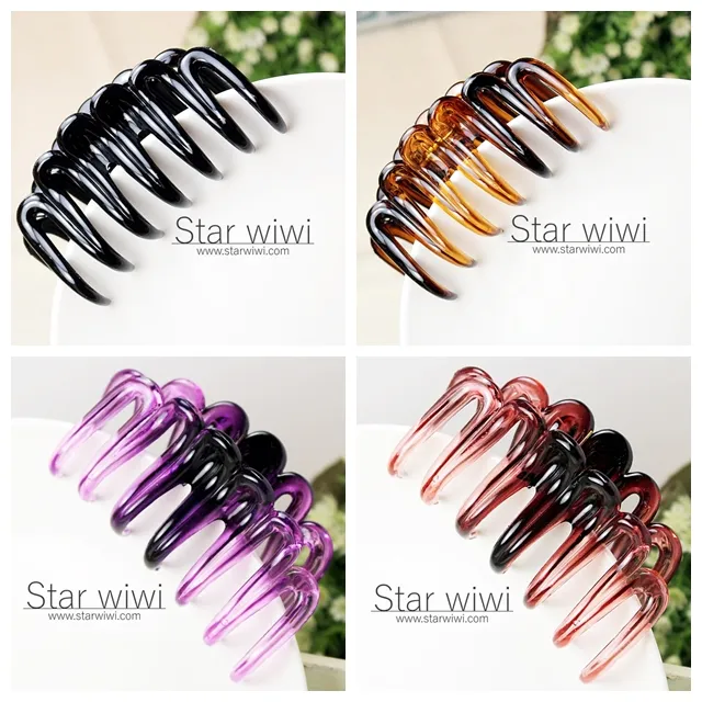 【Star wiwi】優雅造型大鯊魚夾《髮飾 • 髮夾》《2入組》《黑色 / 咖啡色款》 歷史價格詳細信息