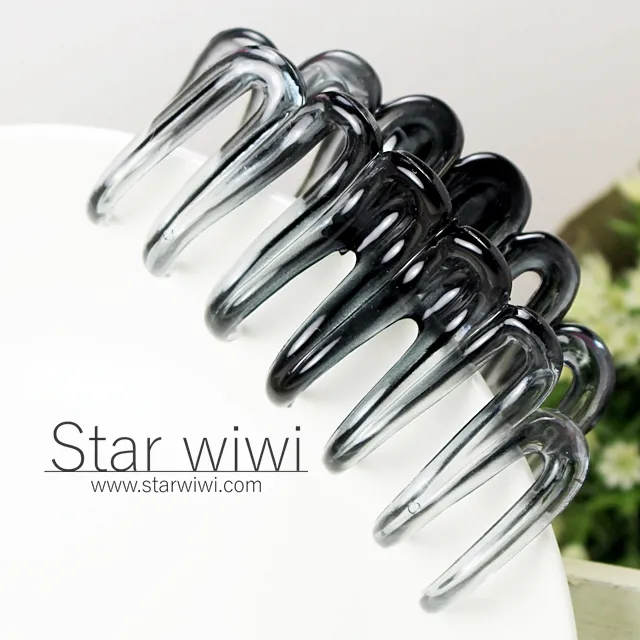 【Star wiwi】優雅造型大鯊魚夾《髮飾 • 髮夾》《2入組》《黑色 / 咖啡色款》 歷史價格詳細信息