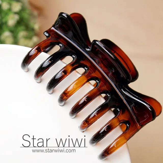 【Star wiwi】簡約造型大鯊魚夾《髮飾 • 髮夾》《2入組》《深棕彩款》 歷史價格詳細信息