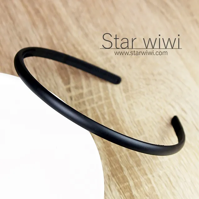 【Star wiwi】時尚風格窄版髮箍《髮飾 • 髮箍》《2入組》《黑色》 歷史價格詳細信息