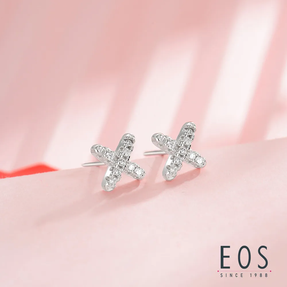 【EOS 時尚精品】百搭四葉草 CZ鑽 925純銀耳環(JF67788) 歷史價格詳細信息
