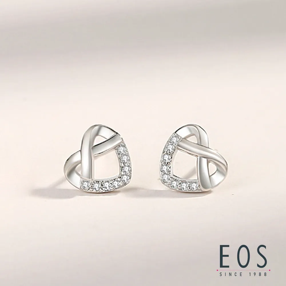 【EOS 時尚精品】百搭四葉草 CZ鑽 925純銀耳環(JF67788) 歷史價格詳細信息