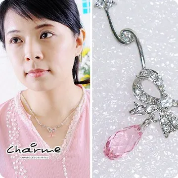 charme~優雅淑女風小品~水晶鑽珍珠耳環 歷史價格詳細信息