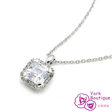 【約克精品】名媛百搭方晶鋯石包銠金鈦金屬針式耳環(SGS認證) 歷史價格詳細信息