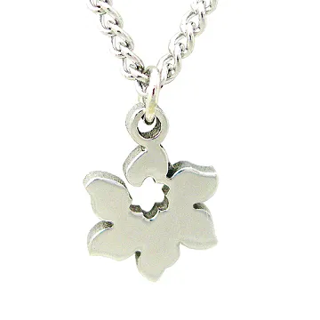 【Charme】316L鋼 小花 造型 小鋼墜項鍊 歷史價格詳細信息