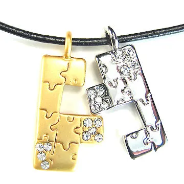 【Charme】甜蜜知心 白k飾時尚情人對鍊組 歷史價格詳細信息