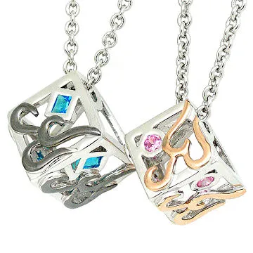 【Charme】魚 白k飾時尚情人對鍊款 歷史價格詳細信息